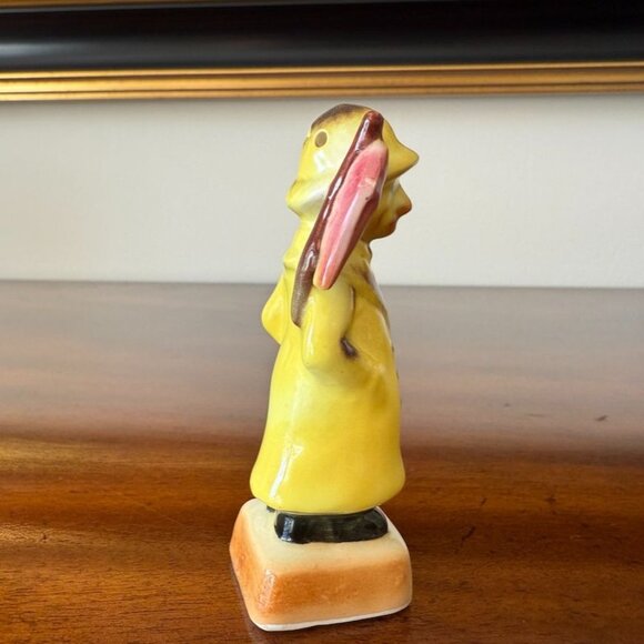 Vintage Old Salty Sea Captain Cape Cod Fisherman Salt Pepper Shaker Japan Parrot - Picture 3 of 10